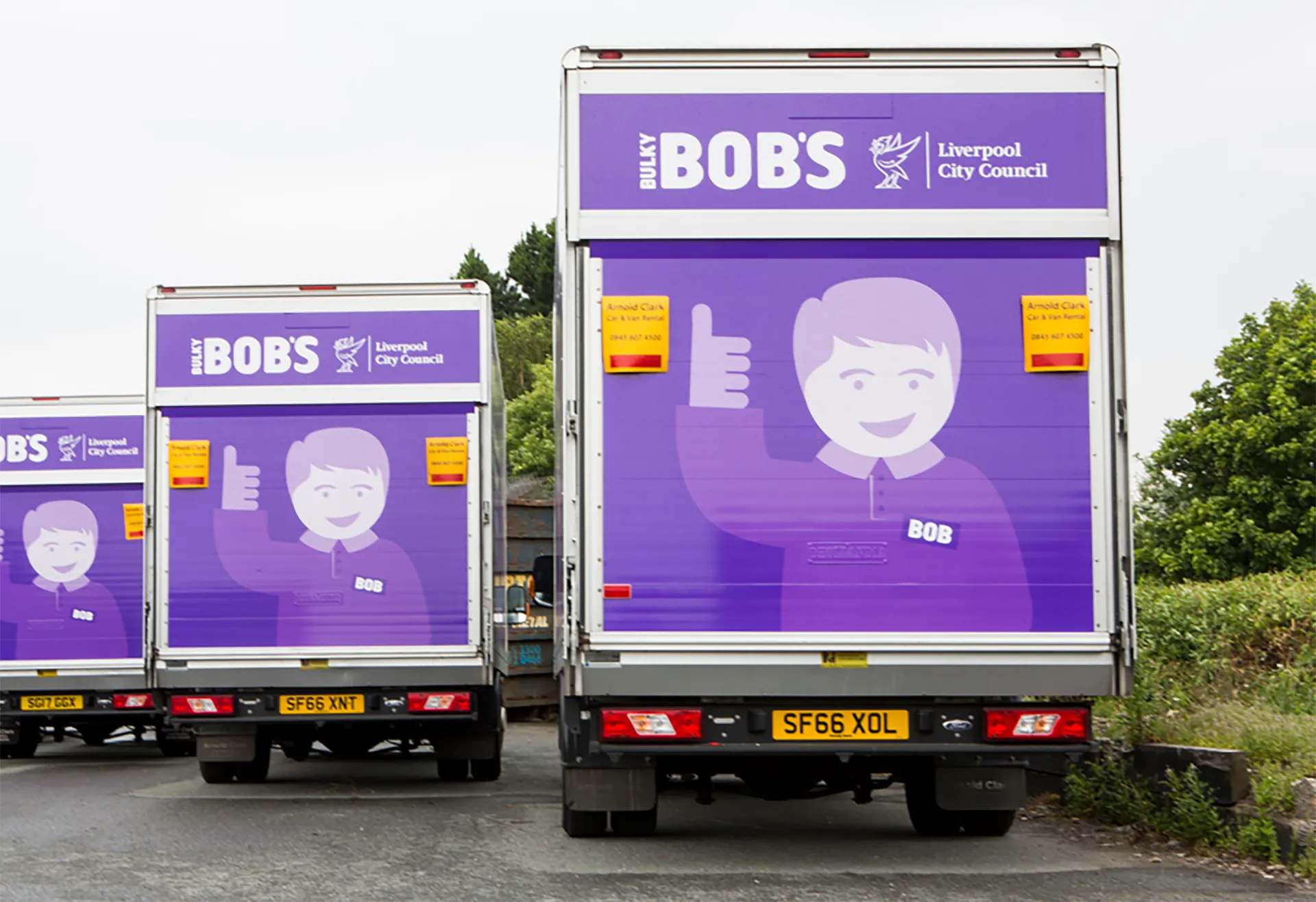 bulky bobs van