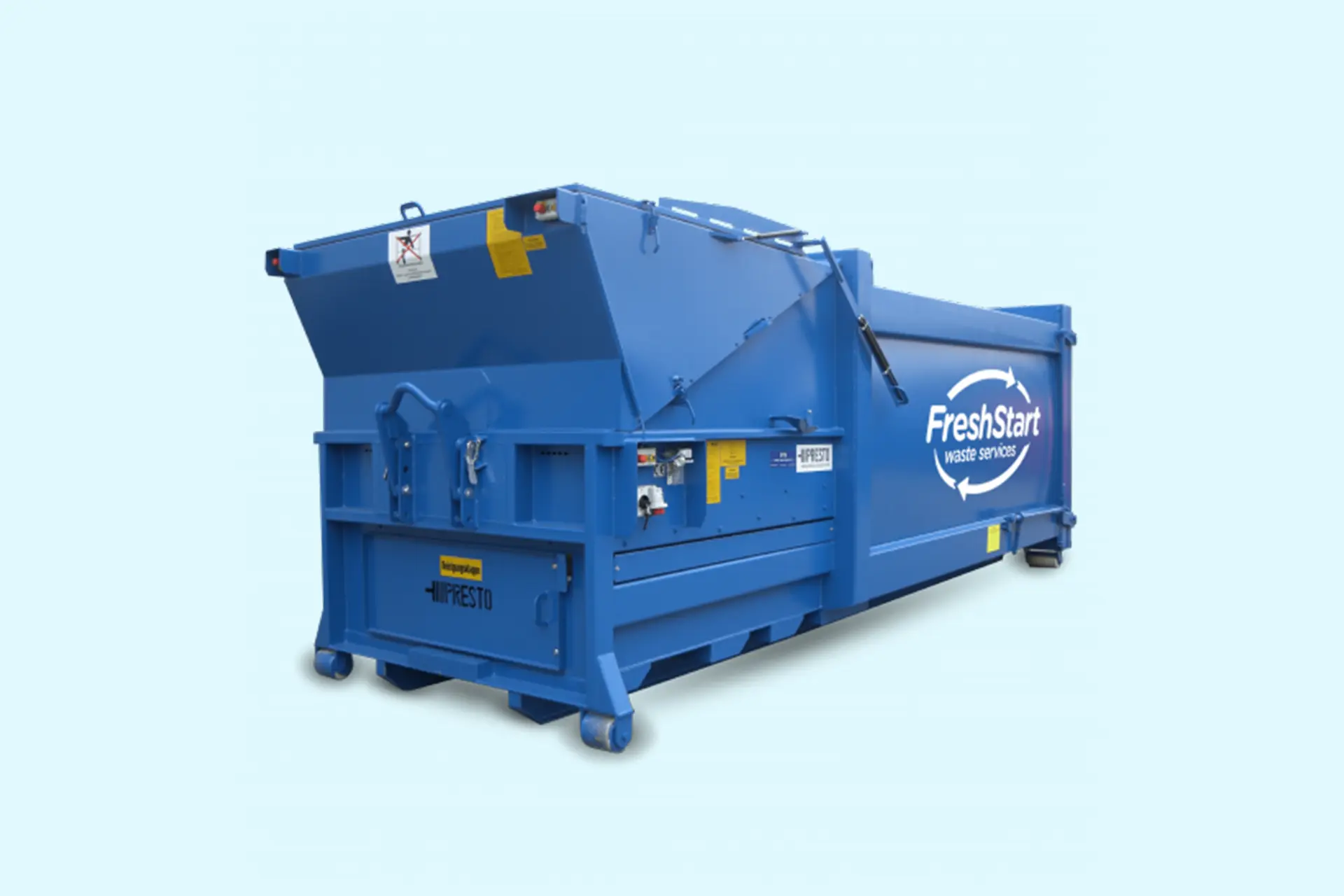 bulk containers compactor equipment