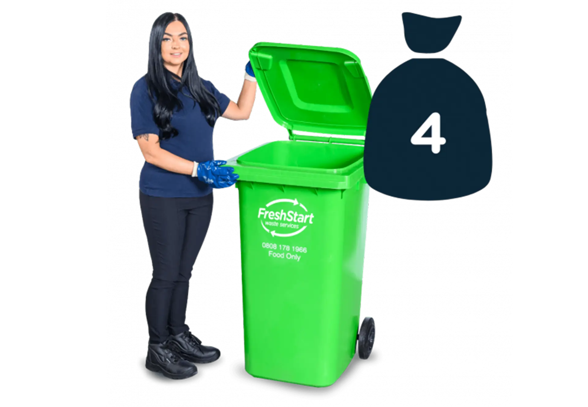 food waste recycling 240 litre