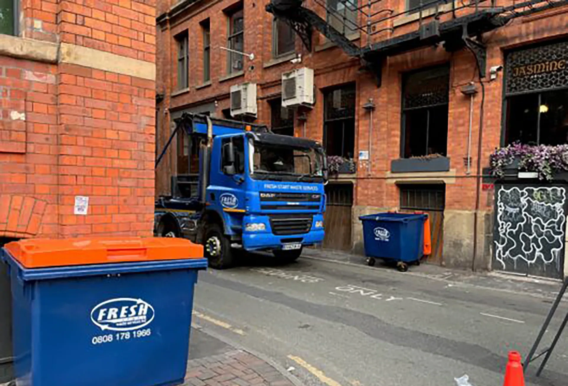manchester pride fresh start waste bins e1776240288422