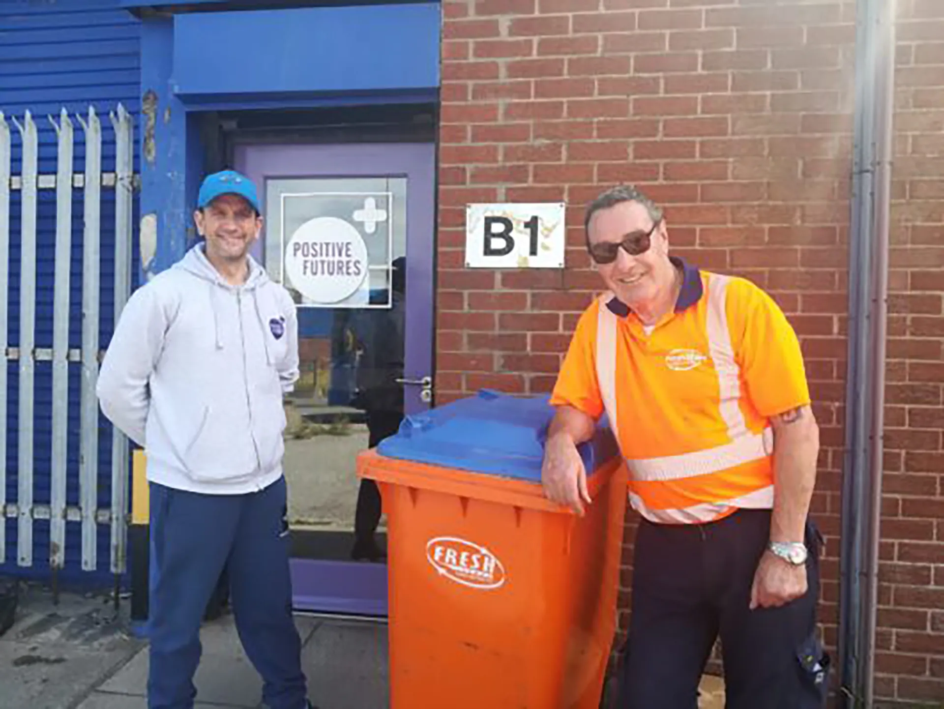 positive futures bin collection