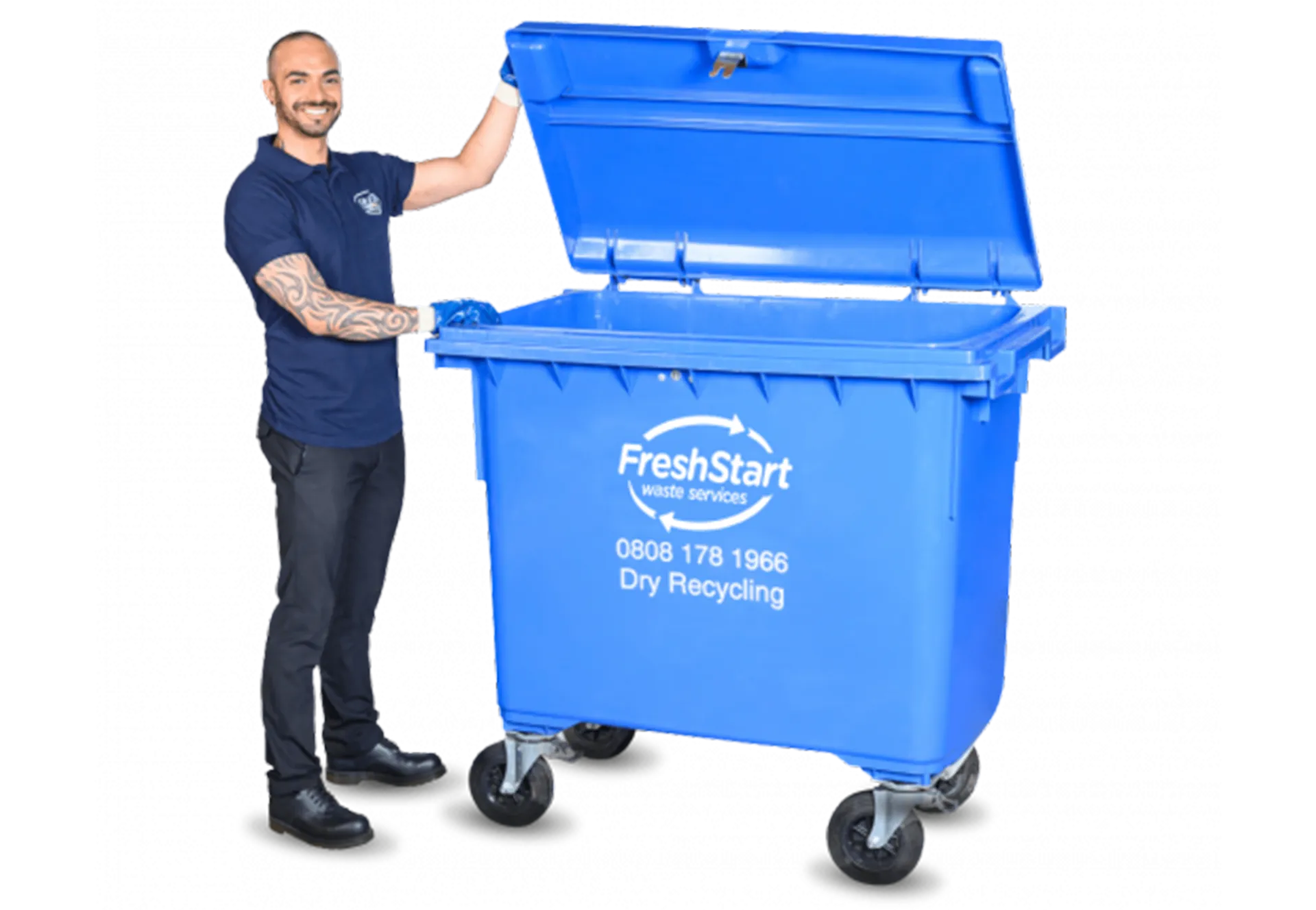 wheeled bin