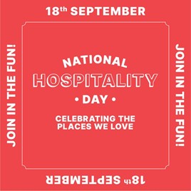 supporting National Hospitality Day