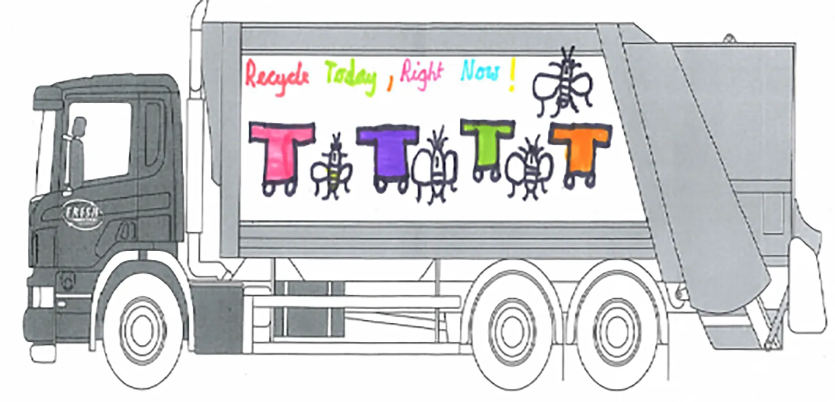 swinton school children inspire fresh new wagon