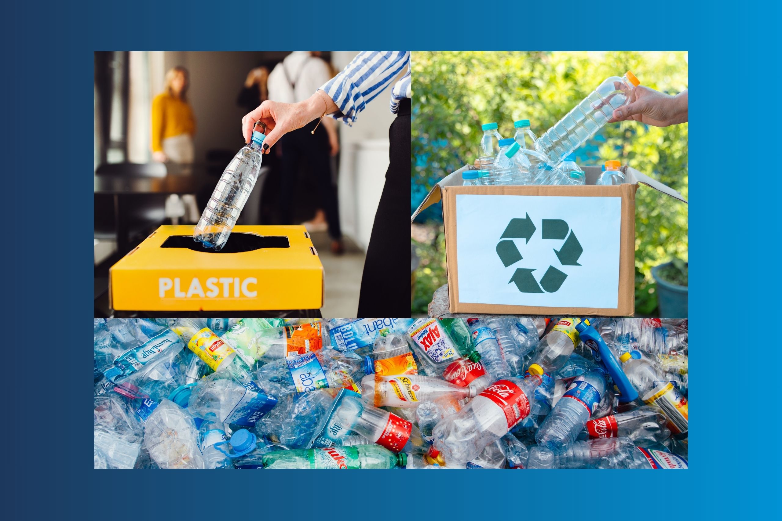 recycle plastic for eco-friendly office
