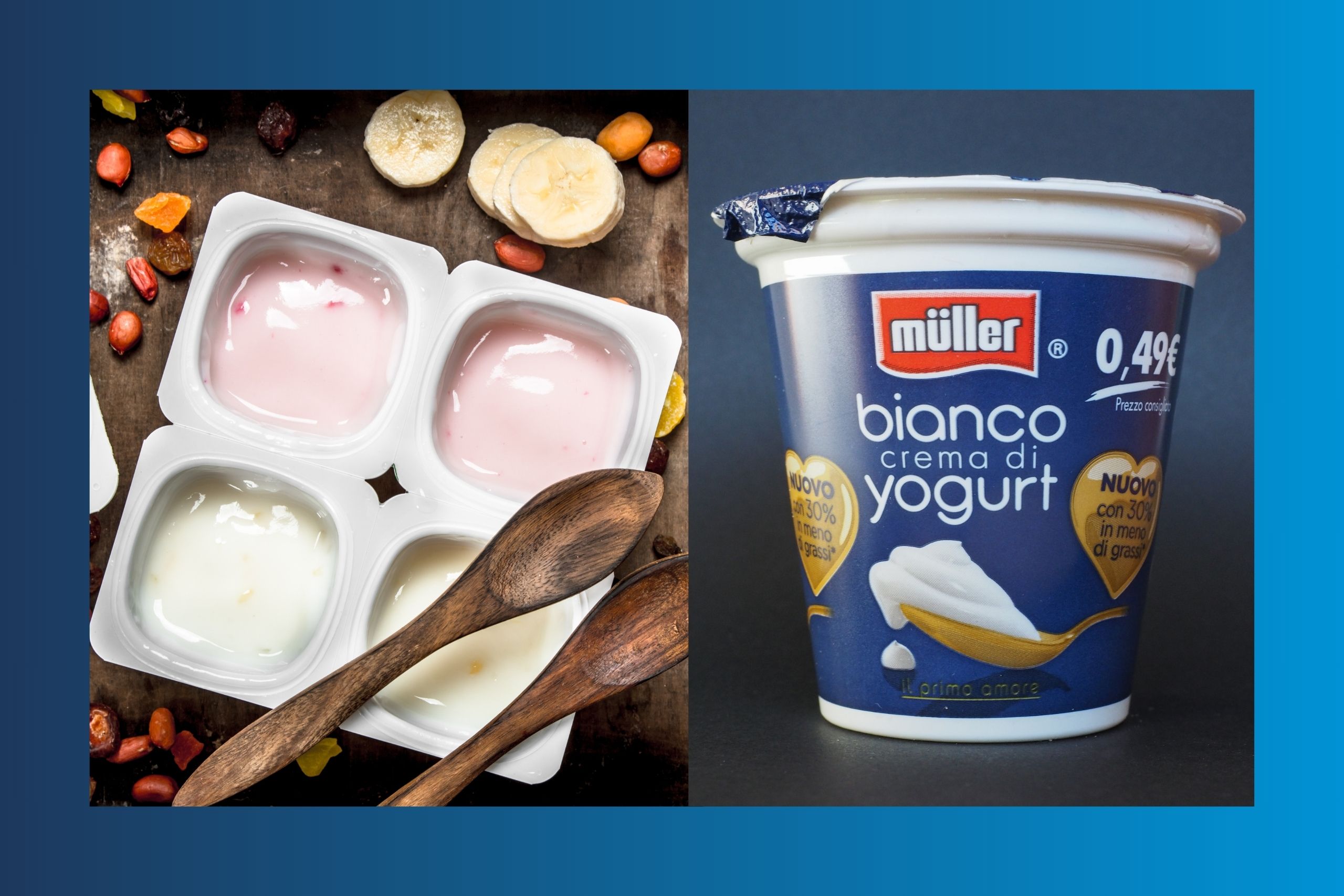 recycling yoghurt pots