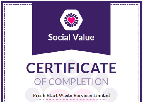 social value certificate