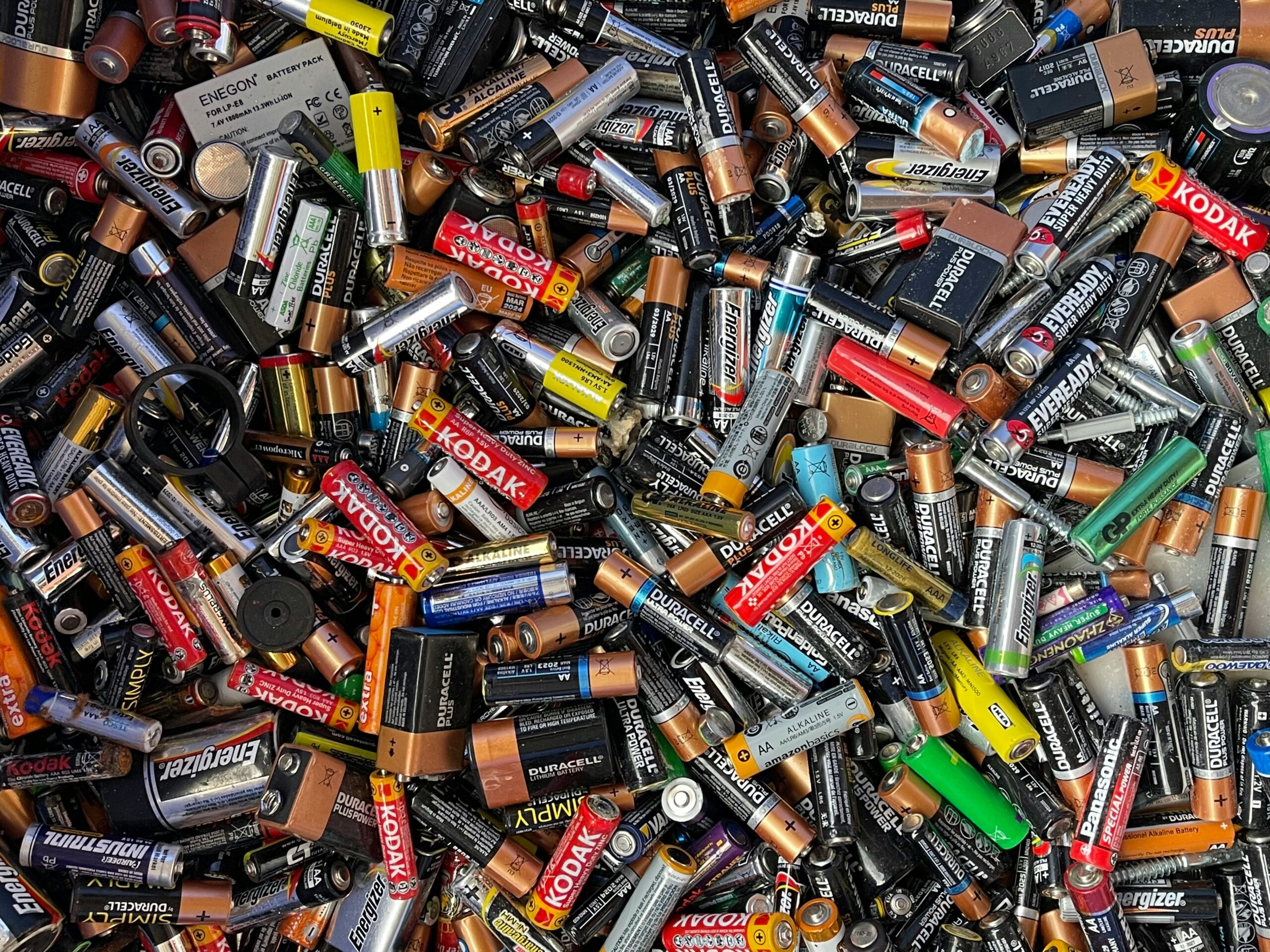 batteries that should be recycled as they are hazardous waste