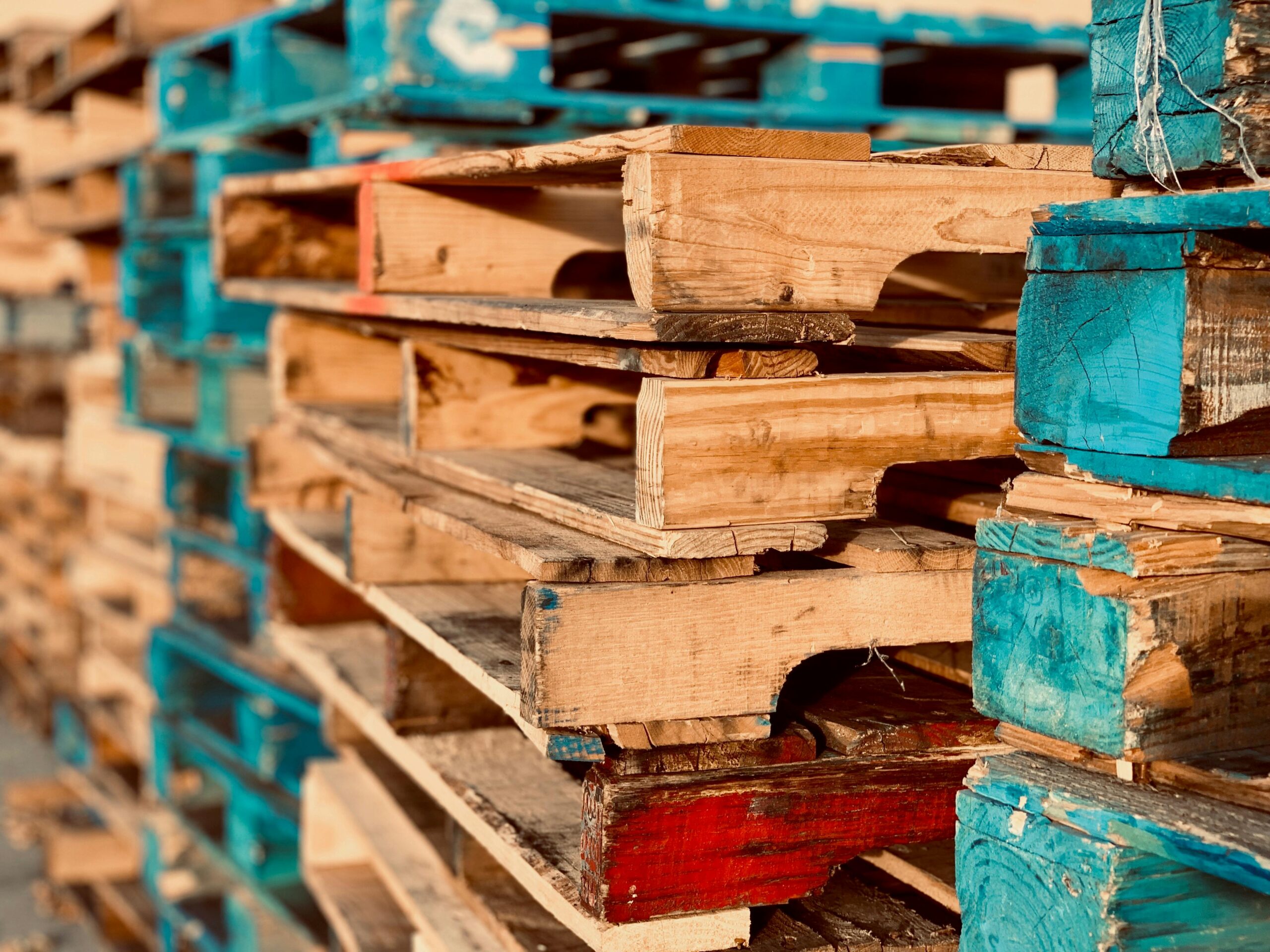 waste wood pallets